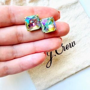 J. Crew Multicolor Crystal Earrings